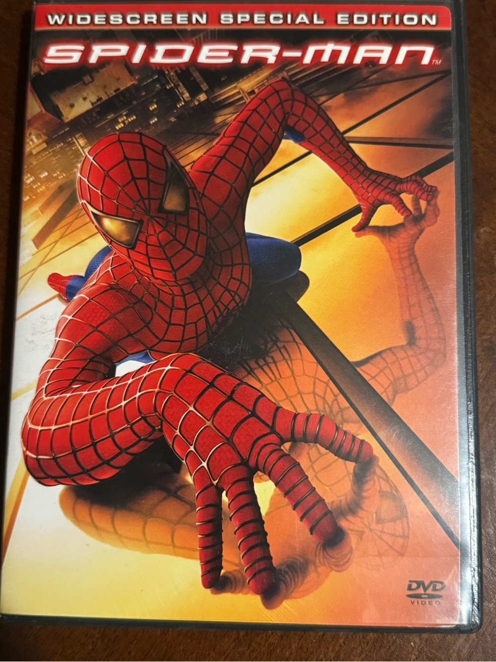 Spider-Man Widescreen Special Edition DVD - Red & Blue